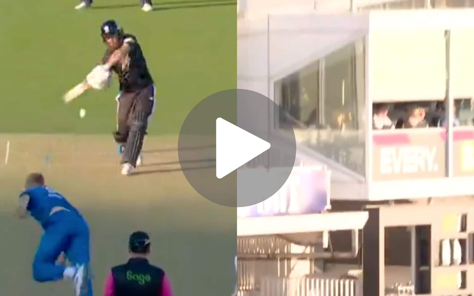 [Watch] Phil Salt Launches 101-Metre Six To Get To His 1st Fifty In The Hundred 2024